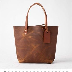 KMM & Co leather tote bag - Tan